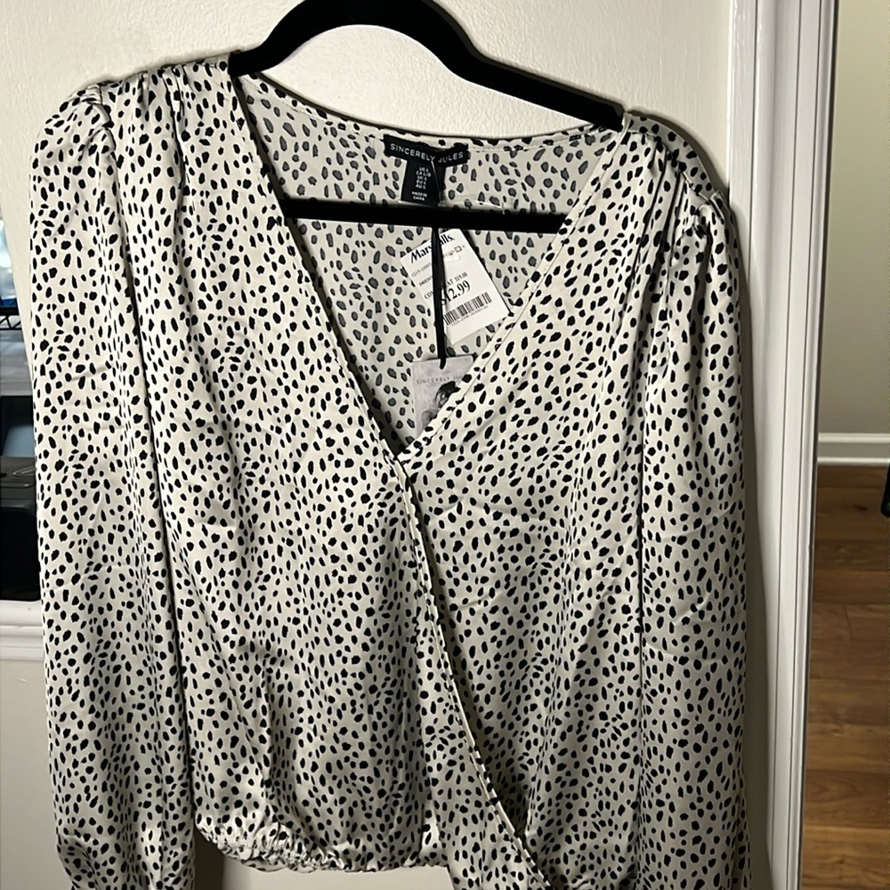 V neck blouse